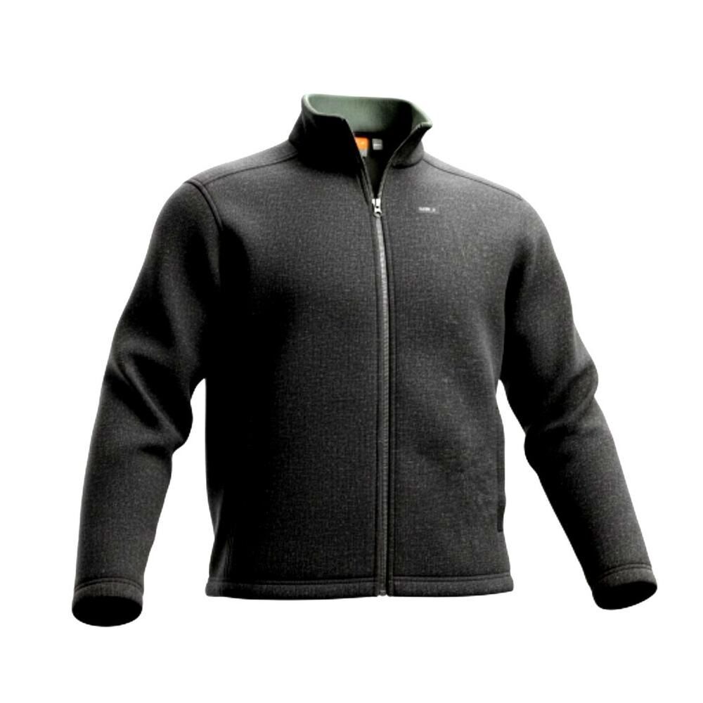 Merrell Men's Black Athletic Winter Sweater Jacket - Size: Medium